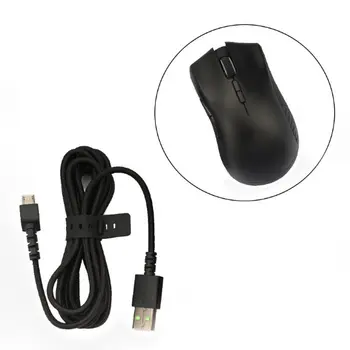 Asendamine Vastupidav Nailonist Punutud USB Hiir, Kaabel Hiirt Read Razer Mamba HyperFlux Wireless Gaming Mouse
