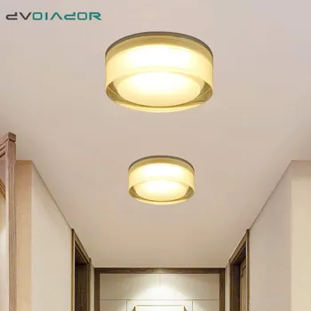 DVOLADOR Ruut/Ring 12W/10W/5W LED Crystal Allvalgustid LED Ülemmäära kohtvalgusti Soe Valge/Valge LED Süvistatavad Lamp Home Decor