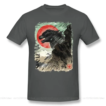 Godzillar Gojira jaapani monster hero T-Särk Punane T-Särk 6xl Armas Tee Särk Graafiline Suur Monster Meeste Mood Lühikesed Varrukad