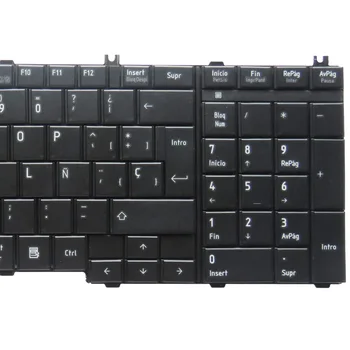 Hispaania SP Sülearvuti klaviatuur toshiba Satellite L755-16M L755-18E L755-1HW MP-09M86E06920 QWERTY must sülearvuti klaviatuur