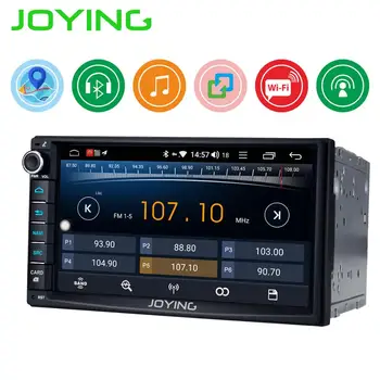 JOYIN 2 din auto raadio Android 8.1 universaalne juhtseade GPS Navigation stereio audio-mängija, USB-tugi SWC/WIFI/BT/SWC/fast boot