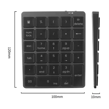 Mini Bluetooth Klaviatuuri Laetav Alumiinium AlloyKeyboard Ultra-Õhuke Numbriline Pretable Klaviatuuri Xiaomi ARVUTI Sülearvuti