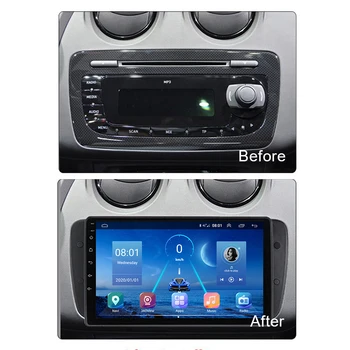 Näiteks Seat Ibiza MK4 6J Sport Coupe Android 9.0 Auto Raadio 2009-2013 Multimeedia Mängija Nr 2din Stereo 360 Sony Kaamera DSP Carplay