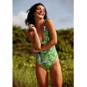 Paarid Supelrõivad Naine Ühes Tükis Bikiinid Monokini Sidemega Mees Ujumine Püksid Ujumistrikoo Beachwear Vannis