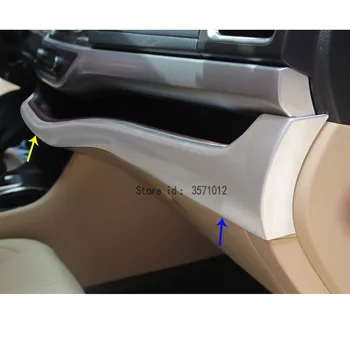Toyota Highlander 2016 2017 Car Styling Garneering Kate Sisekujundus ABS Hõbe Keskmised Üles-ja Kliimaseadmete Lüliti, Pistikupesa Vent
