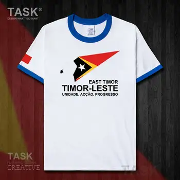 Ida-Timor TMP ida-Timor Ida-Timorese koondise Dili meeste t-särk tops Lühikesed Varrukad spordi riided uued puuvillased t-särk 50