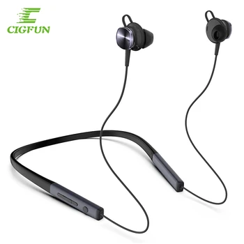 Cigfun Traadita Kõrvaklapid ANC Kõrvaklappide Bluetooth5.0 Spordi-Kaelus Kõrvaklapid Koos Mikrofoniga Aktiivne Müra Tühistamise Peakomplekti Telefoni