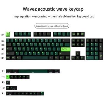 Kohandamise Standardi 60/87/104/108 Sobib Wavez Sonic Sublimatsioon Keycap Kõrgus Kirss 3000 68 Keycap