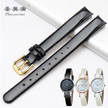 10MM Ehtne Nahk Rihma Calvin Klein Painutatud Käevõru Must / Pruun Sinine / Valge K43231CS K43232 Naiste Quartz Watch