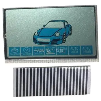 10tk/Palju B9 LCD ekraan paindlik kaabel Starline B9 Lcd pult võtmehoidja Võtmehoidja kahesuunaline auto signalisatsioon