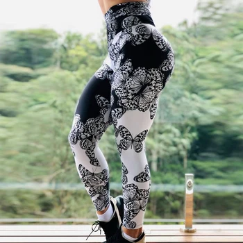 2020 Kõrge Vöökoht Jooga Püksid, Naiste Fitness Sport Säärised 3D Trükitud Elastne Jõusaali Trenni Retuusid S-XXXL Töötab Püksid Pluss Suurus