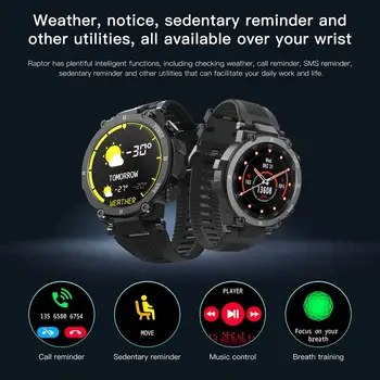 2021 UUS Smart Watch IP68waterproof Meeste ja Naiste Südame Löögisageduse Monitor Bluetooth-Ühendust Smartwatch Sobivust KOSPET Raptor