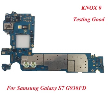 32GB Originaal Samsung Galaxy S7 serv G935FD G935F S7 G930F Emaplaadi Kiibid IMEI OS Hea Töö Loogika Pardal