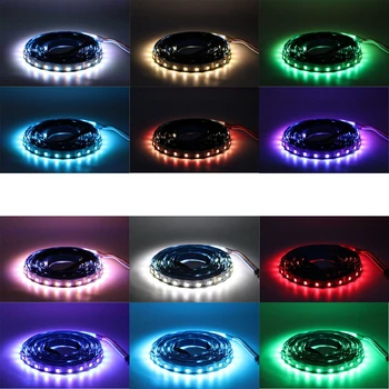 4 1 RGBW LED Riba 5050 DC12V/24V Paindlik LED Light RGB+Valge / RGB+Soe Valge LED Lindi 60LEDs/m 5m/Palju