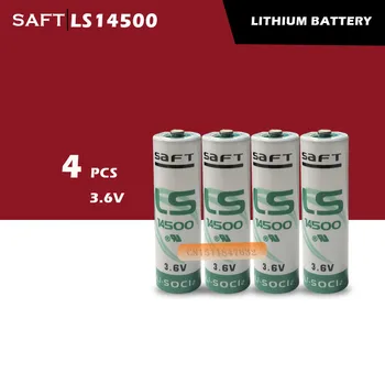 4TK SAFT LS14500 ER14505 AA 3,6 V 2450mAh liitium aku rajatise seadmed, varuosad üldine liitium aku primary battery