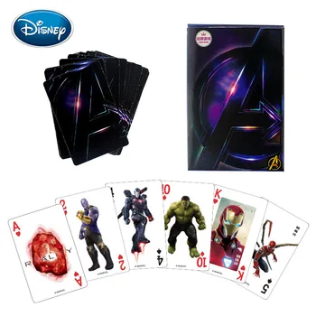 54pcs/kast Avengers Paber Poker Vabaaja Desktop Kaardi Mäng Lapse Täiskasvanute Kaardi Mängu Kangelane Kogumine