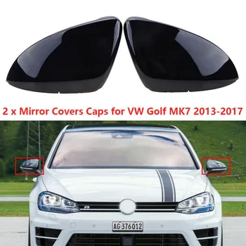 Aastateks-2018 Golf 7 MK7 R Gti Läikiv Must Auto Tahavaatepeegli Kate 1 paar