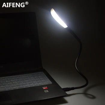 AIFENG Mini USB Öö Valguses 2.8 W 14Led Kaasaskantav Kaitsta Silmi LED Sülearvuti Notebook Raamatu Lugemine Öö Lambi Tahavaatepeeglid