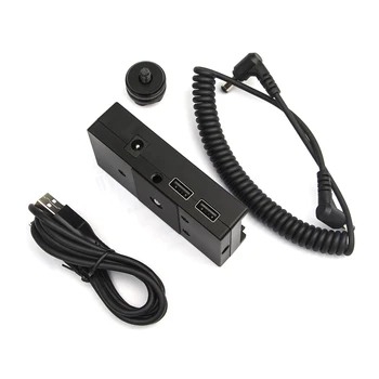 Aku Mount Plaadi Toide + 1/4 Hot Shoe Adapter + KS Kaabel + Type-C USB-C Cable Kit for Sony F970 F770 F750 F550 F330