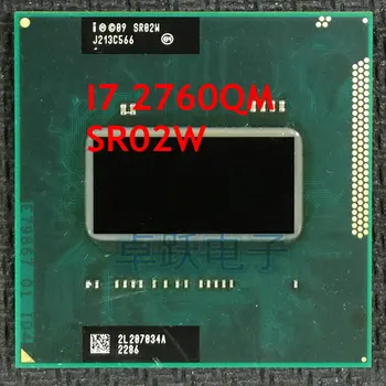 Algne Protsessor INTEL Sülearvuti CPU SR02W i7-2760QM SRO2W Core i7 Mobile CPU i7 2760QM Kesk-protsessor 6M PGA 2.4 GHz kuni 3,5 GHz