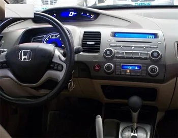 Android 10 Auto gps multimeedia Raadio mängija Honda Civic 2006-2011 Auto raadio GPS Navigation magnetofon Multimeedia Mängija