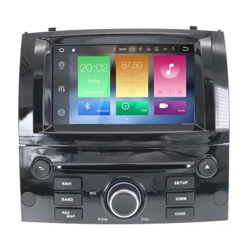 Android 10 PX5/PX6 8 Core 4+64G DSP 2 Din Auto GPS Navigatsiooni Raadio Ekraaniga Android Süsteemi Jaoks, Peugeot 407 2004 2005 2006 - 2010