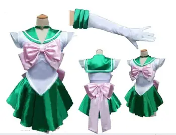 Anime Sailor Moon cosplay Sailor Jupiter/Kino Makoto cos cartoon Halloween pool Unisex Saab kohandada, cosplay kostüümid