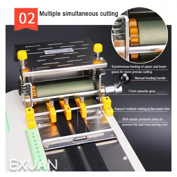 Arvuti automaatne lindi lõikamise masin külm lõikamise masin Velcro lindi lõikamise masin trossi lõikamine filee
