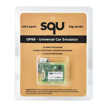 Auto Emulaator SQU OF68 Universaalne SQU OF68 Auto Emulaator Signaali Nulli Immo Programmid olemas ESL Diagnostika Istme Hõivatuse Andur Tööriist