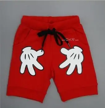 Baby Kids Poiss Cartoon Hiirt, Lühikese Varrukaga T-särk+ Palm lühikesed Püksid Püksid 2tk Laste Riiete Komplekt 2-7Y