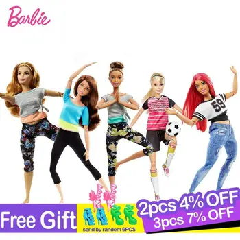 Barbie Originaal Tehtud, Et Liikuda 22 Liigeste Nukk Jooga Liikumine Nukud Tüdrukud Uuestisündinud Haridus Mänguasjad, Laste Sünnipäev Boneca Kingitus