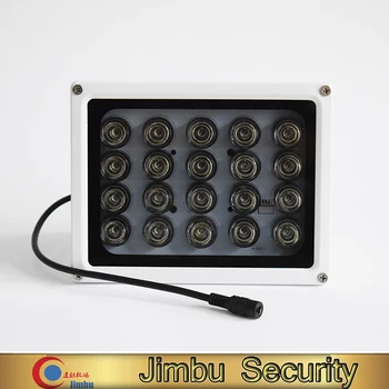 CCTV 20PCS IR LED Array IR valgusti infrapuna CCTV kaamera lambi valgus, IP65 Metallist Veekindel materjal Öise Nägemise