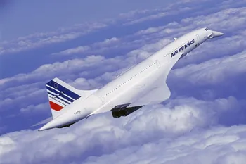 Concorde Keskmise ulatusega ülehelikiirusega lennuk plakat siidist kangast riie prindi seina kleebis Wall Decor custom print