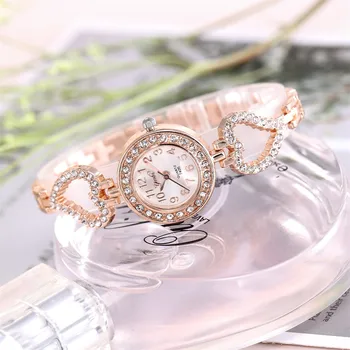 Daamid Vaadata Naiste Individuaalse Sulamist Quartz Watch Naiste Täielik Luksus Teemant Vaadata Käekellad Relogio Masculino