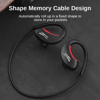 Dacom L16 Pluss IPX5 Veekindel Traadita Kõrvaklapid, Bluetooth Kõrvaklapid Sport Töötab Peakomplekt koos Mikrofoniga iPhone ' i või Android-Telefoni