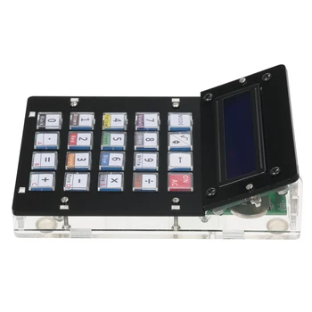 DIY Calculator Counter Kit Kalkulaator DIY Kit LCD Multi-purpose Elektrooniline Kalkulaator Elektroonika, Arvutustehnika Akrüül Juhul