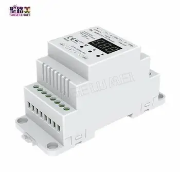 DL DC5V-24V DMX512, et 4CH 0-10V Dekooder 0-10V LED Dimmer, DMX 512 Signaali 0-10V Signaali RGB/RGBW töötleja 4 Kanaliga Dimmer