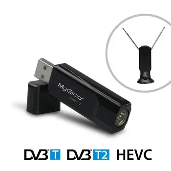 Dvb-t2 GENIATECH MyGica USB TV tuuner Kinni T230A DVB-C DVB-T HD TV Venemaa Tai Colombia Euroopa Win10 Android OS