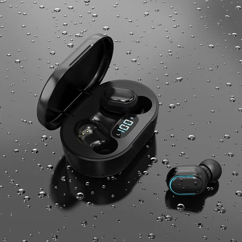 E7S TWS Traadita Kõrvaklapid Bluetooth Müra Tühistamises Veekindel LED-Ekraan, Sn In-Ear Headset Stereo Earbuds