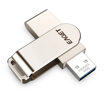 Eaget USB 3.0 Flash Drive 256GB 128GB Stiilne Pendrive 64GB 32GB Vastupidav Pen Drive Memoria USB Key Memory Stick Flash Disk F60