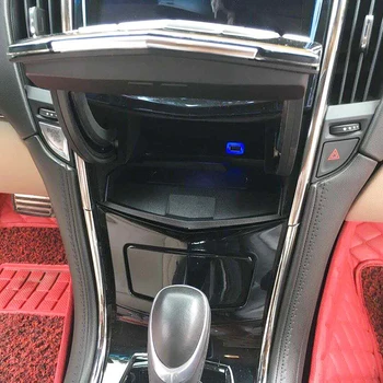 Eest Cadillac ATS XTS SRX 2016 2017 2018 10W auto QI juhtmevaba laadija laadimisalus tarvikud iPhone Samsung