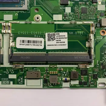 Eest Xiaoxin Õhu Lenovo Jooga 530-14ARR Sülearvuti emaplaadi PN:5B20R47697 NM-B781 Koos Ryzen 5 2500 CPU DDR4 Täielikult Testitud