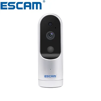ESCAM Probell QF210 2,8 mm Objektiiv, HD 960P WiFi IP-IR Kaamera Toetab ONVIF Valve Kaamera 3000mAh 64GB CCTV Kaameraga beebimonitor