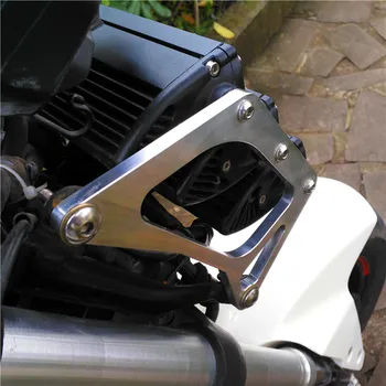 Esitulede Adapter Kahvliga Taldrikule LED Ribad Honda CG125 250 Cafe Racer Grom MSX125 Benelli BJ250 Triumf Ees Valgus Omanik