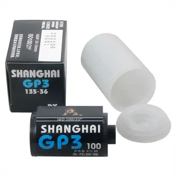 ETone 8 Rullides Shanghai Black & White B/W GP3 135 35mm Negatiivne Film ISO 100 Originaal