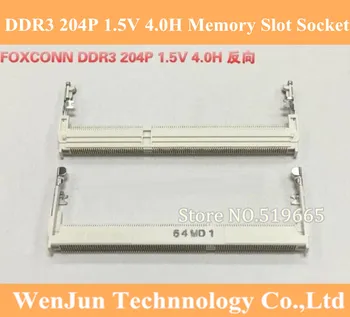 Foxconn DDR3 204P 1,5 V 4.0 H Pistikud Lauaarvuti Mälu Pesa Pistikupesad 204PIN Reverse