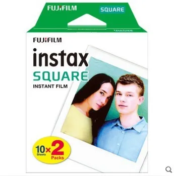 Fujifilm Instax Ruut Valge äärisega Must Filmid fotopaber (10-100 tk) jaoks Instax SQ10 SQ6 Vahetu Kaamera Jagada SP-3 Printer