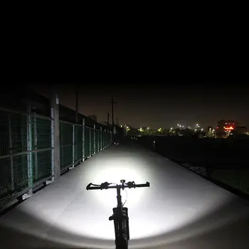 GYIO Jalgratas Bike Valguse Ees 2400Lm Esitulede 2 Aku T6 Led Jalgratta Kerge Jalgrattasõit Lamp Laterna Taskulamp, Jalgratta-Bike