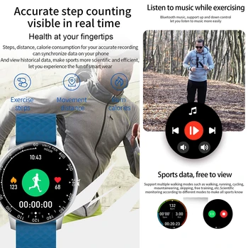 H30 IP68 Veekindel Smart Watch Südame Löögisageduse Health Monitor Fitness Tracker Sport Käevõru Naised Mehed Smartwatch Android, IOS 2020