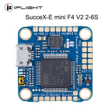 IFlight SucceX-E mini F4 V2 2-6S STM32 F405 Lennu kontrolleri (MPU6000) W / 20 * 20mm kinnitusava / OSD / BEC jaoks FPV Undamine